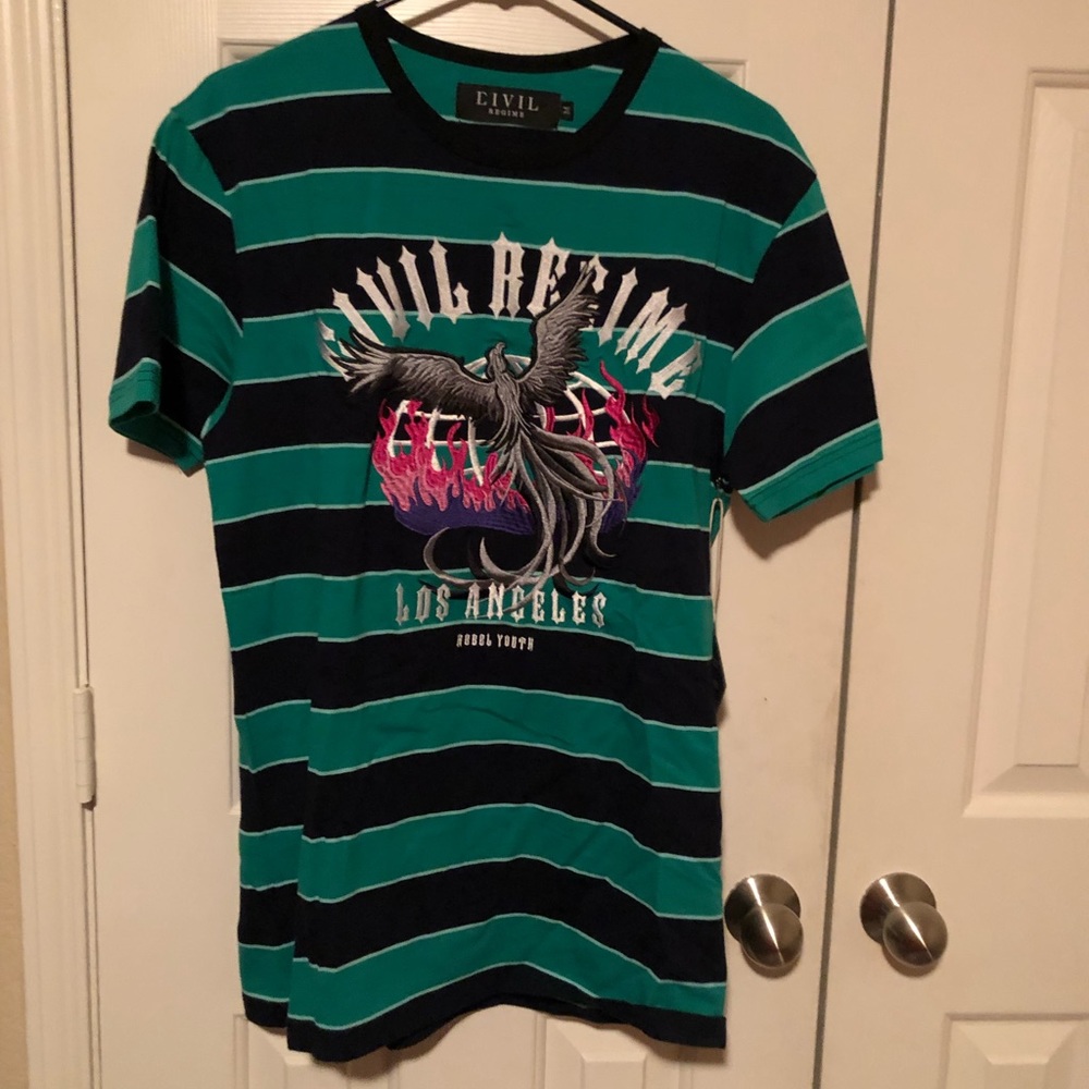 Civil Regime Embroidered T-Shirt